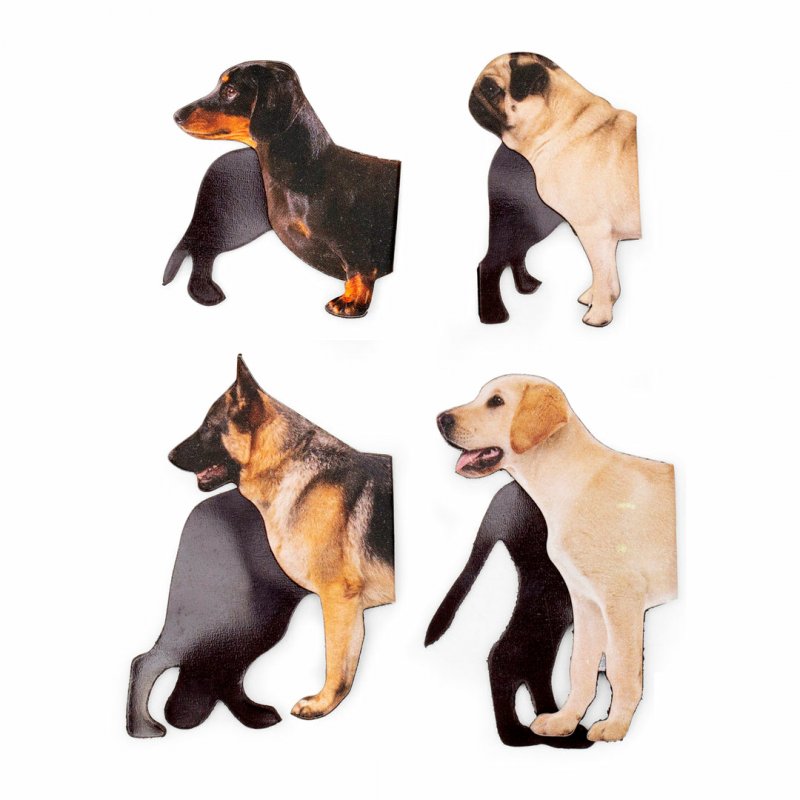 Kikkerland Magnetic Dog Bookmarks