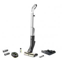 Kärcher FC 4-4 Stick vacuum Battery Dry&wet Bagless Black Grey 2.5 Ah