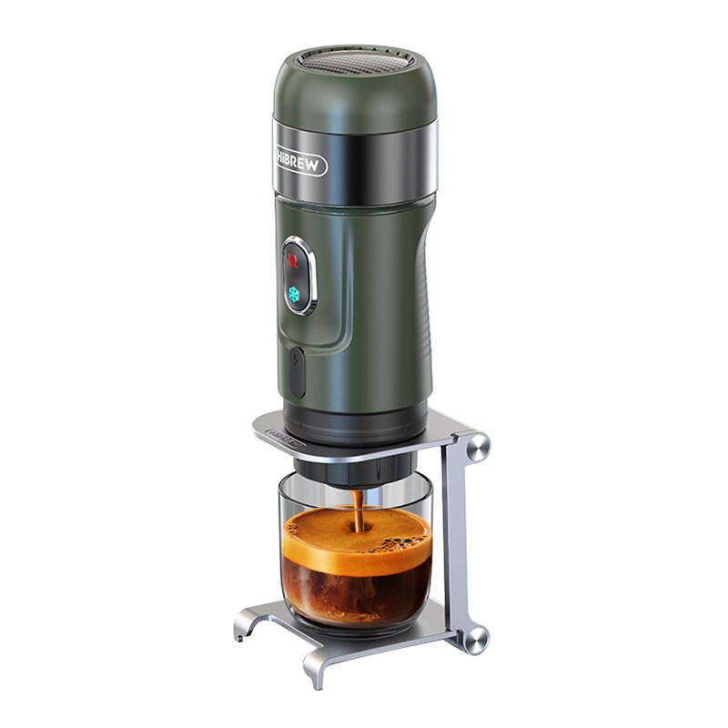 Portable Coffee Machine with case HiBREW H4B_GN
