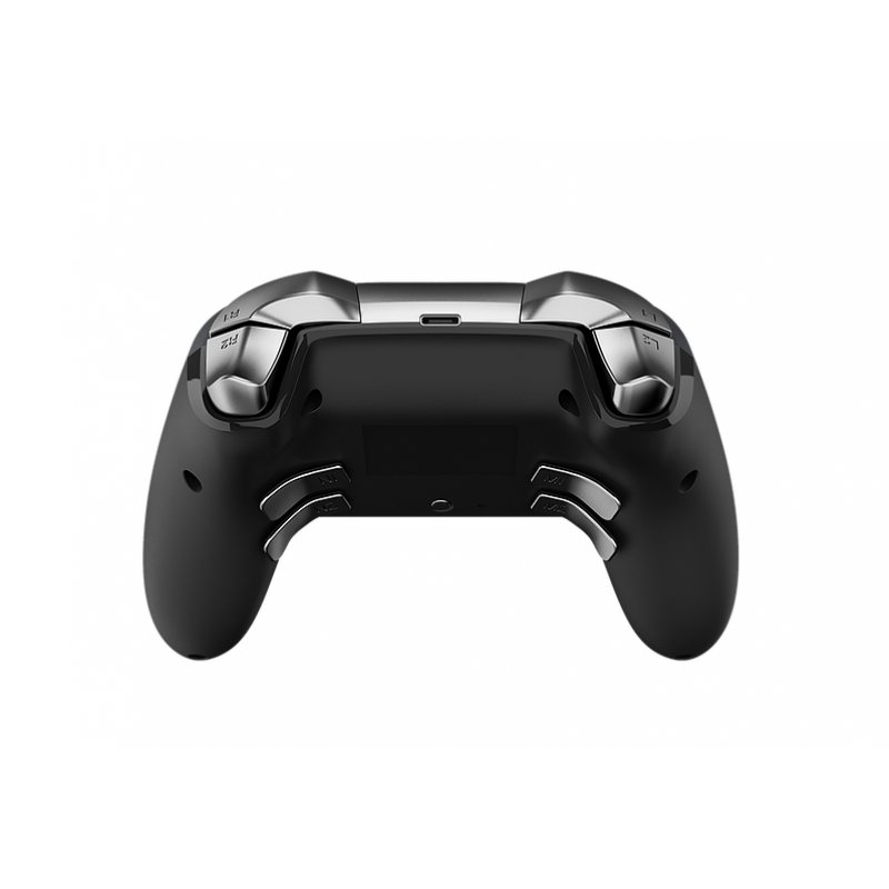 DragonShock - NEBULA PRO - Manette sans fil Pro Noire pour Nintendo Switch, Switch Lite, Switch OLED, PS3, PC et Android