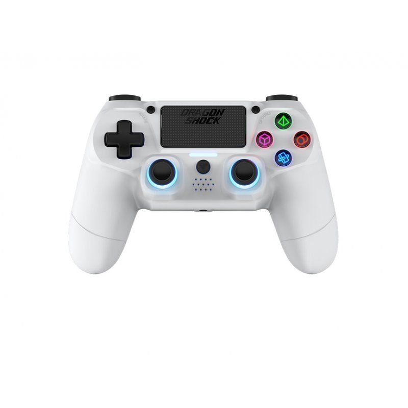 Dragonshock Mizar White Bluetooth Gamepad Analogue / Digital PlayStation 4