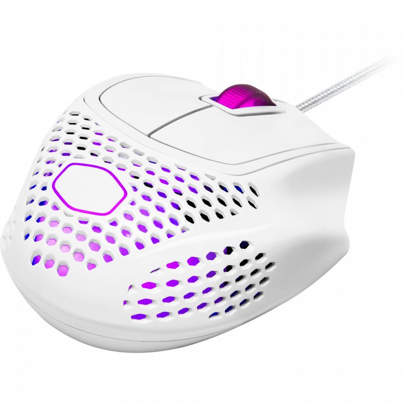 Souris filaire Gamer Cooler Master MM720 RGB (Blanc Brillant)