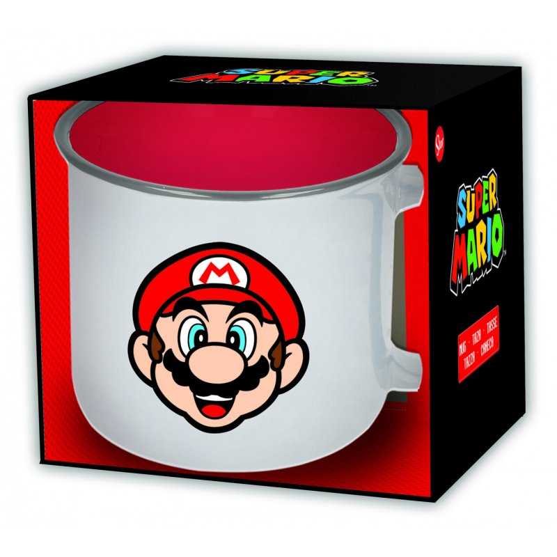 NINTENDO - Super Mario - Tasse à déjeuner 414ml