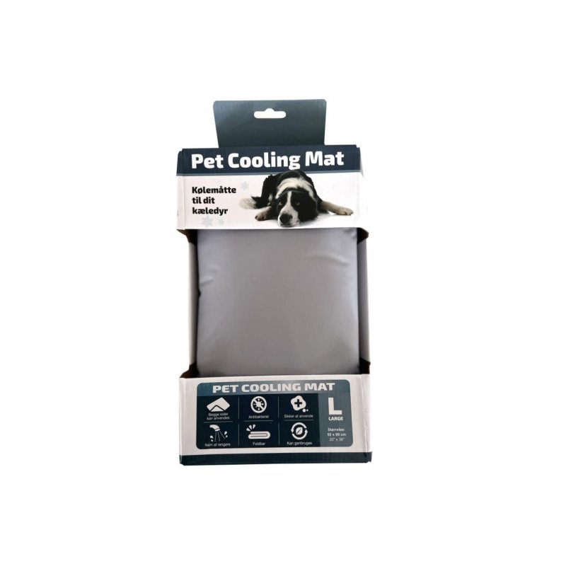 Nordic Paws - Cooling mat, grey Large - (690752110173)