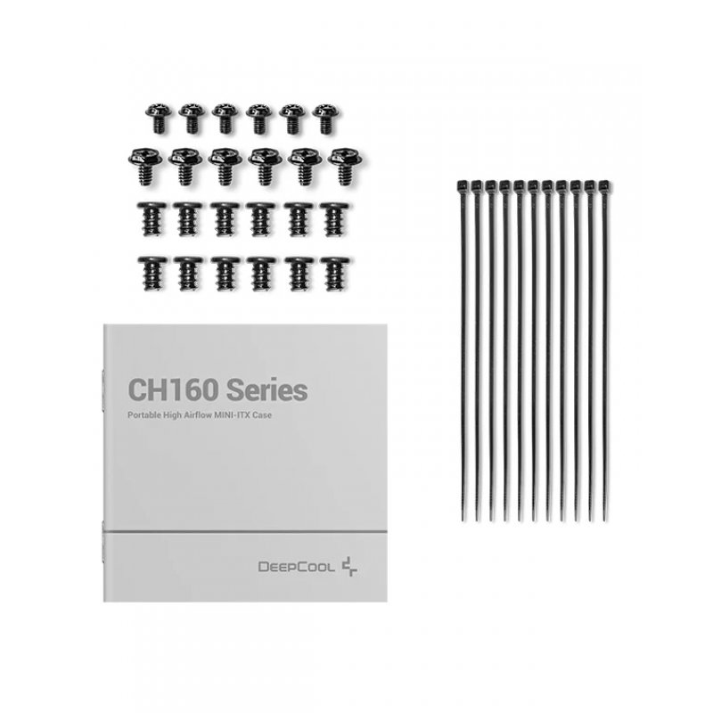 CH160 (schwarz, Tempered Glass)