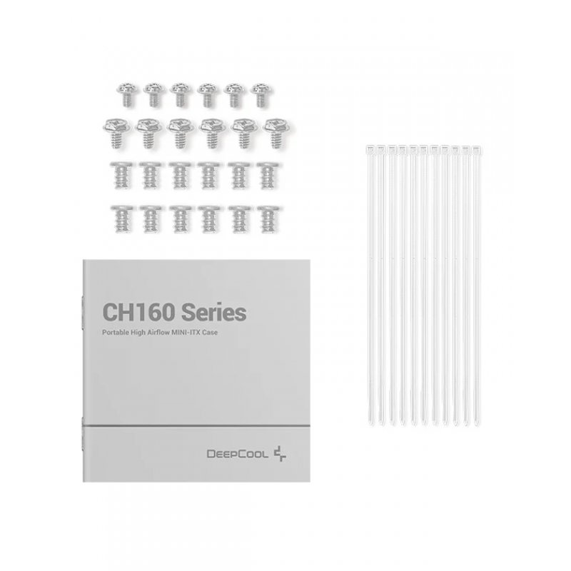 CH160 (weiß, Tempered Glass)