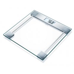 Sanitas SGS 06 Silver, Transparent Electronic personal scale