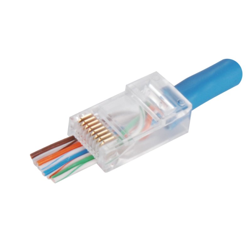 Alantec WT117 connecteur de fils RJ-45 Transparent