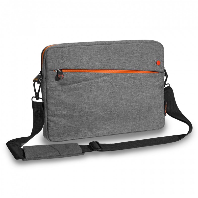 PEDEA Fashion grau/orange Tablet Tasche für Samsung X816N Galaxy Tab S9 / Galaxy Tab S7