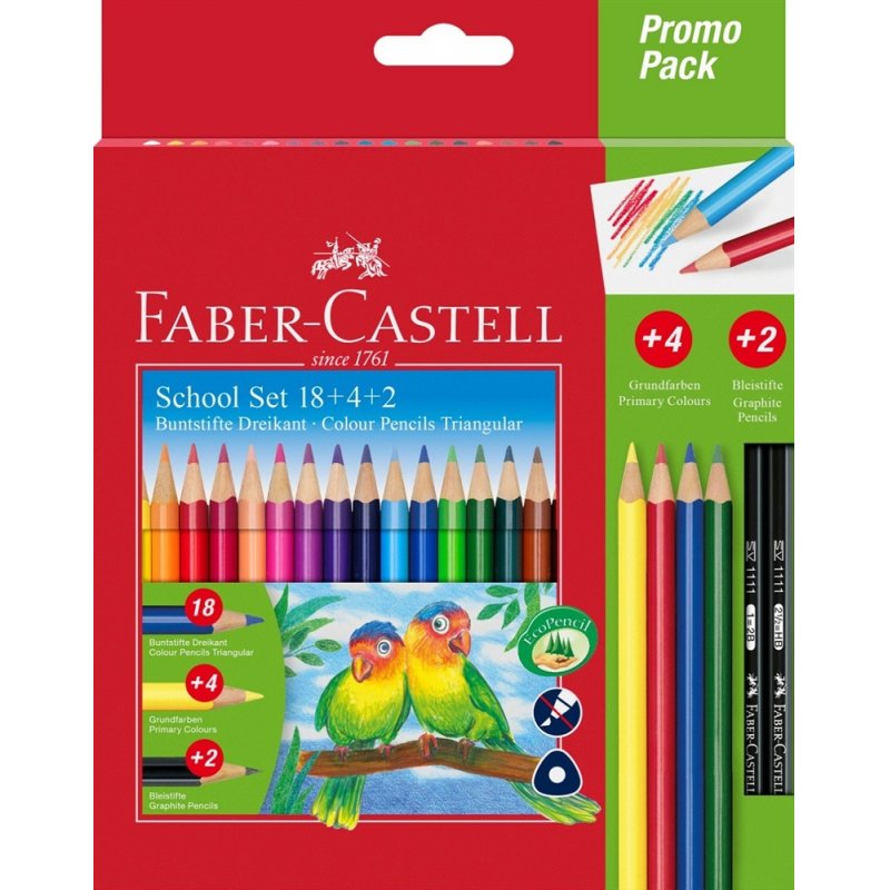 Faber-Castell 4005402015979 coffret cadeau de stylos et crayons Boîte en papier
