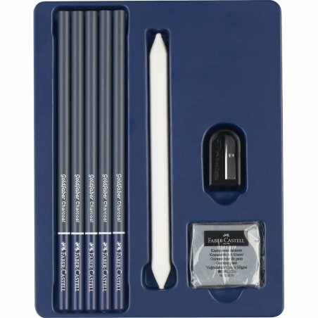 Faber-Castell - Drawing Set Goldfaber Charcoal (114006)