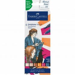 Faber-Castell 164809 fineliner Multicolour 6 pc(s)