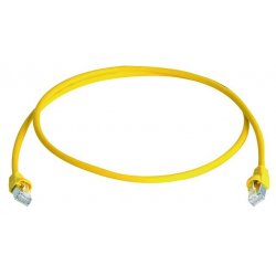 Telegärtner MP8 FS 500 LSZH 0.25m câble de réseau Jaune 0,25 m Cat6a SF/UTP (S-FTP)