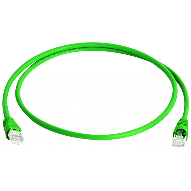 Telegärtner 100008029 networking cable Green 0.25 m Cat6a S/FTP (S-STP)