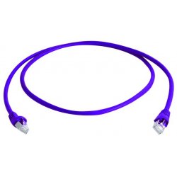 Telegärtner S-FTP, Cat-6a, 7.5 m câble de réseau Violet 7,5 m Cat6a S/FTP (S-STP)