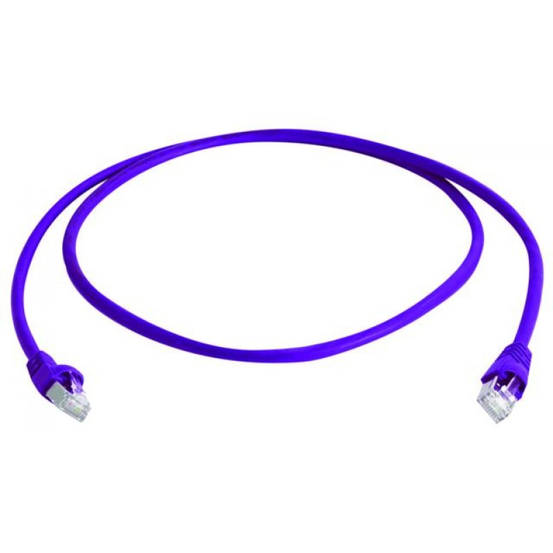 Telegärtner S-FTP, Cat-6a, 7.5 m networking cable Purple Cat6a S/FTP (S-STP)
