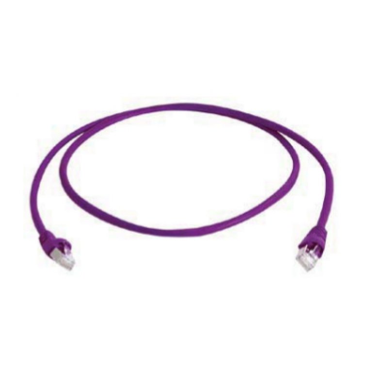 Telegärtner CAT6a, 10m câble de réseau Lilas S/FTP (S-STP)