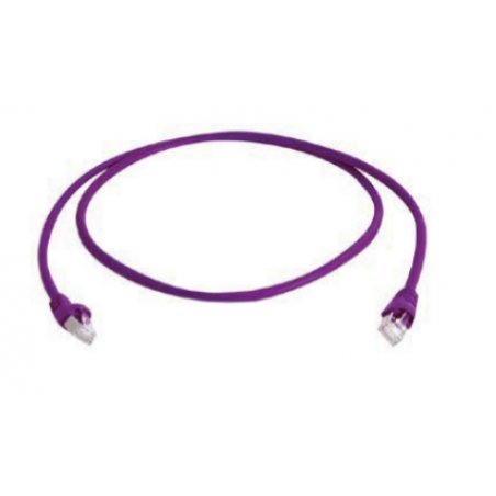 Telegärtner CAT6a, 10m networking cable Lilac S/FTP (S-STP)
