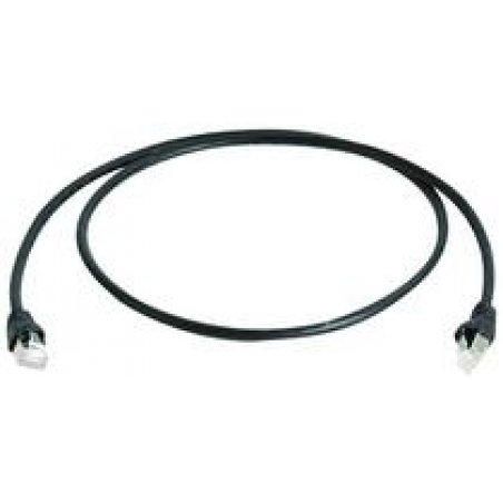 Telegärtner Patch Cord MP8 FS 600 LSZH- 0,5m networking cable Black 0.5 m