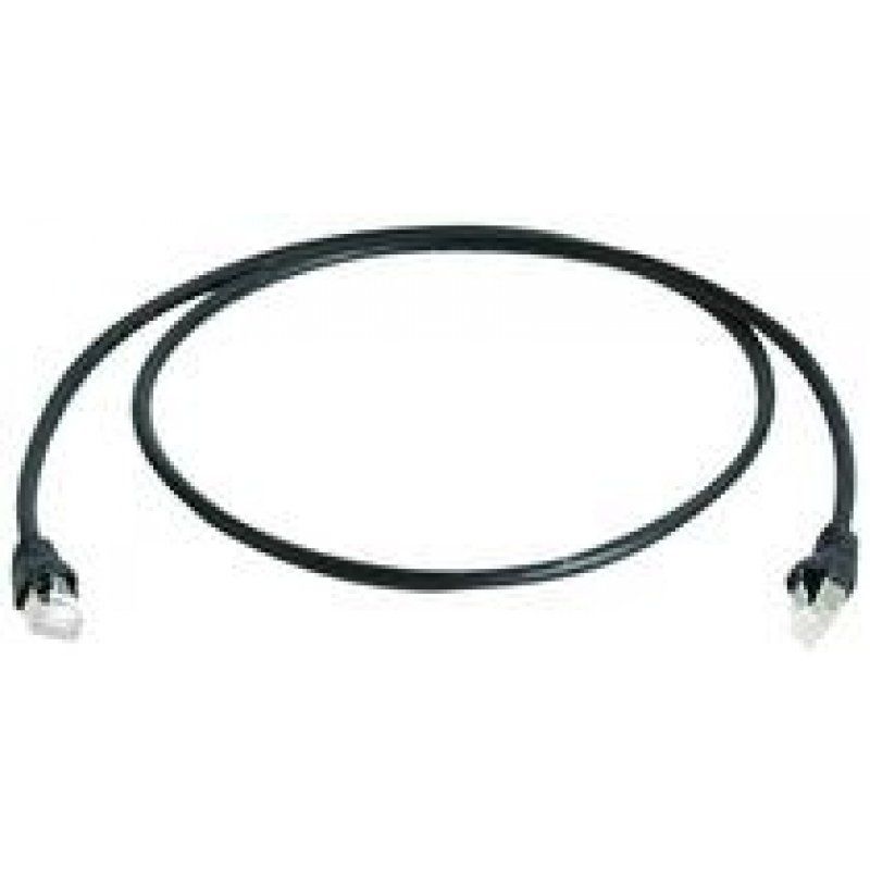 Telegärtner Patch Cord MP8 FS 600 LSZH- 1,0m câble de réseau Noir 1 m