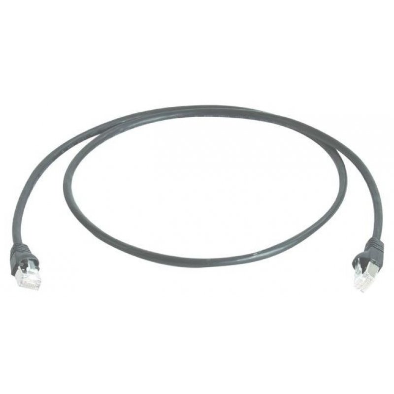 Telegärtner FTP Cat.7 600MHz Patch Cable networking cable Black 2 m