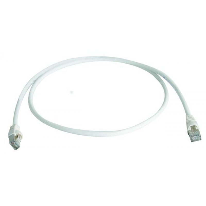 Telegärtner MP8 FS500 LSZH 0.5m câble de réseau Blanc 0,5 m Cat6a SF/UTP (S-FTP)