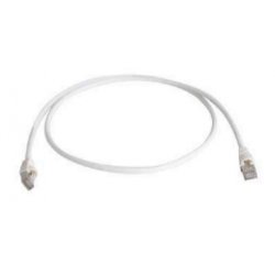 TELEGÄRTNER Cordon S/FTP, Cat.6A blanc 3,0m