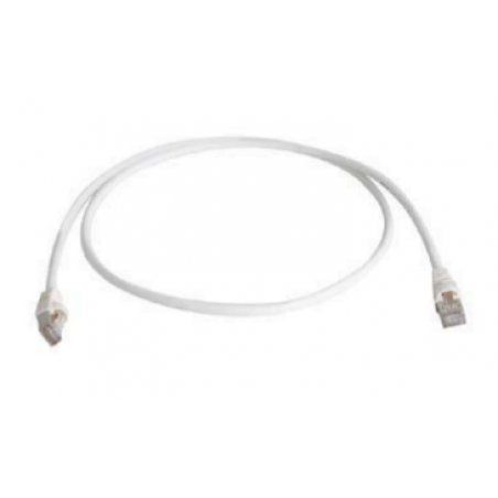 TELEGÄRTNER Cordon S/FTP, Cat.6A blanc 3,0m