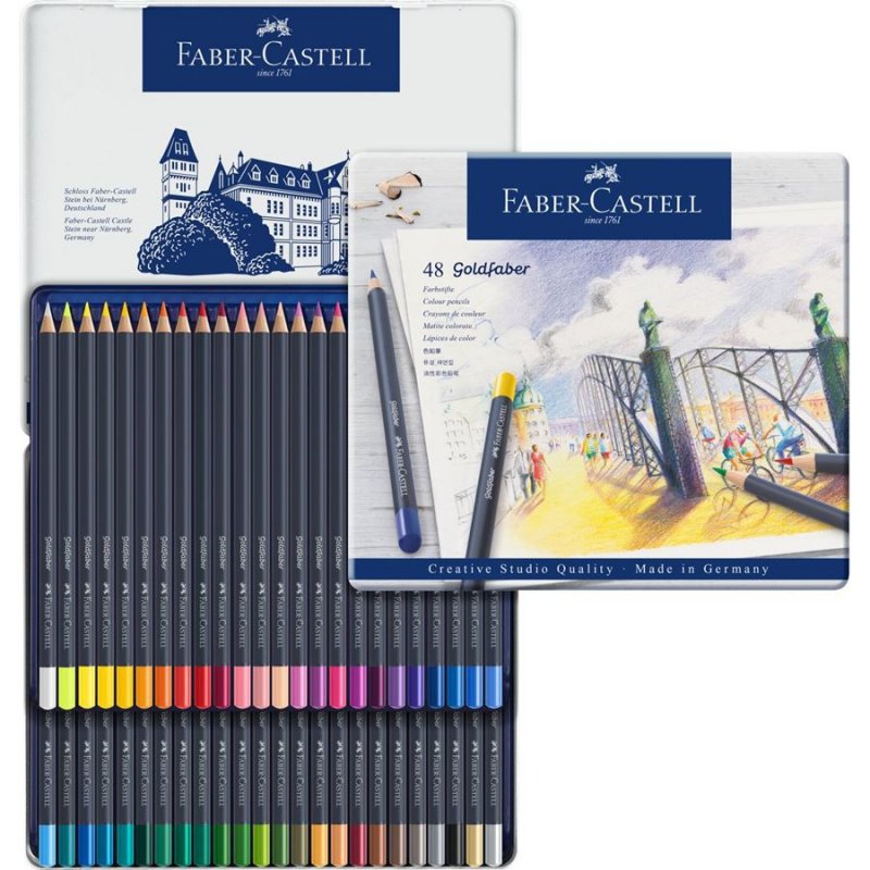 Faber-Castell Goldfaber Metal Multicolore 48 pièce(s)
