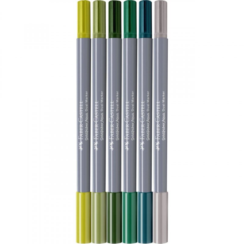 Faber-Castell - Gofa Aqua Dual Marker Lettering Set Jung (164517)