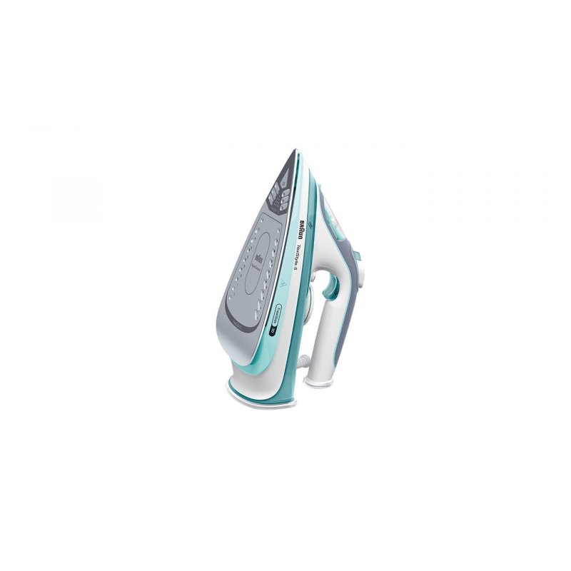 Braun TexStyle 3 SI 5017 GR Fer à vapeur Semelle en céramique 2700 W Gris, Turquoise, Blanc