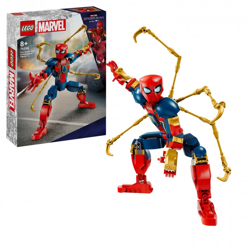 76298 Marvel Iron Spider-Man Baufigur