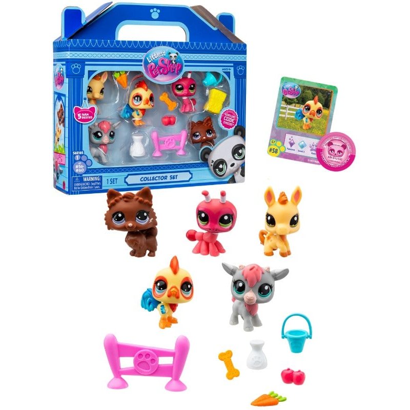 LITTLEST PET SHOP - FARM BESTIES COLLECTORS 5 PK (00510)