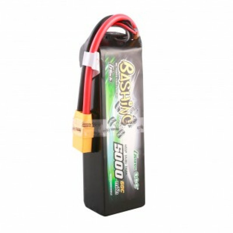 Gens ace G-Tech 5000mAh 14.8V 4S1P 60C Lipo Battery Pack with XT90 Plug-Bashing Series