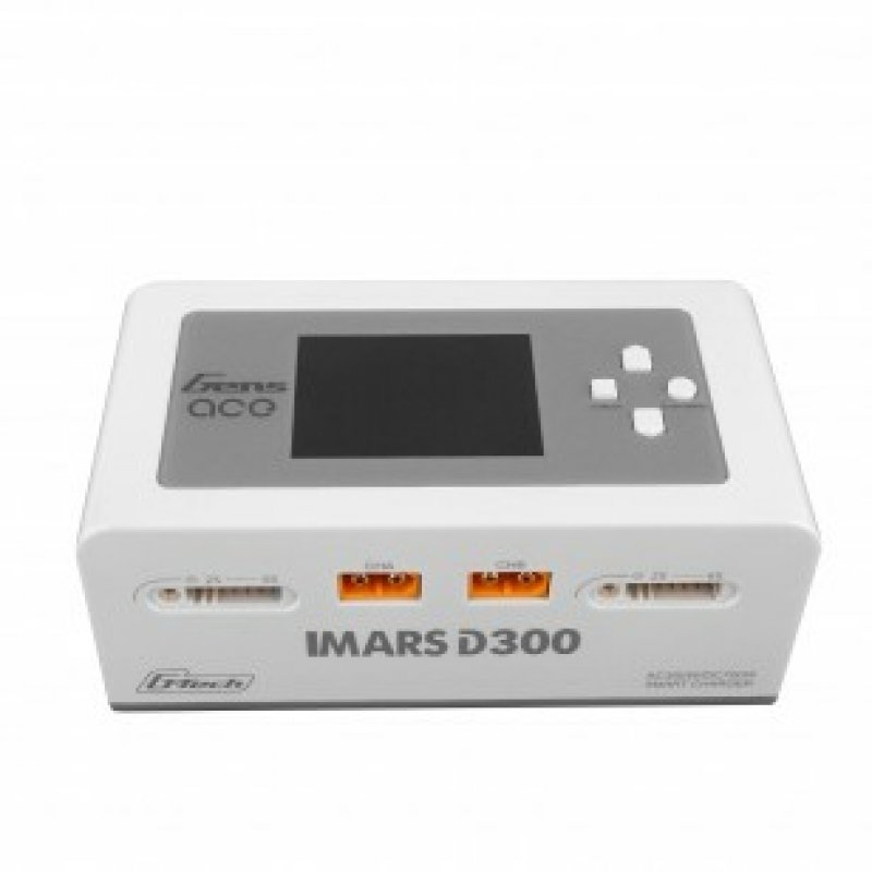 Gens Ace IMARS D300 G-Tech Channel AC/DC 300W/700W RC Battery Charger-EU White