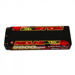 Gens ace Redline Series 5800mAh 7.6V 130C 2S1P HardCase 56 HV Ultra LCG LiPo Battery