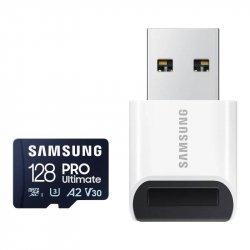 Micro SD 128GB PRO Ultimate+microSD read