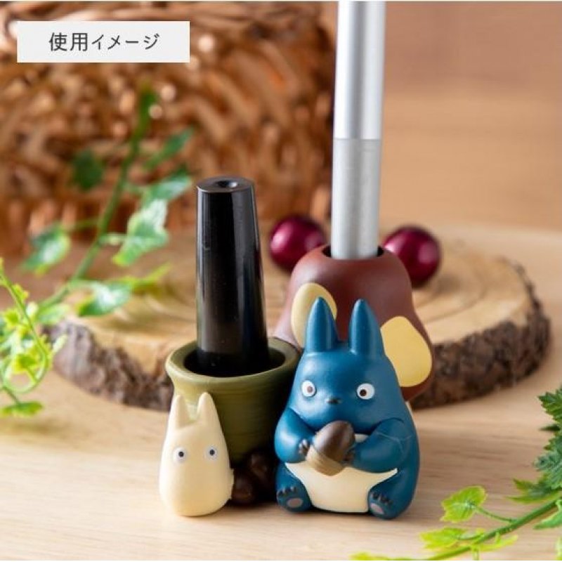 MON VOISIN TOTORO - Totoro Bleu & Blanc - Figurine Pot à crayon 4.5cm