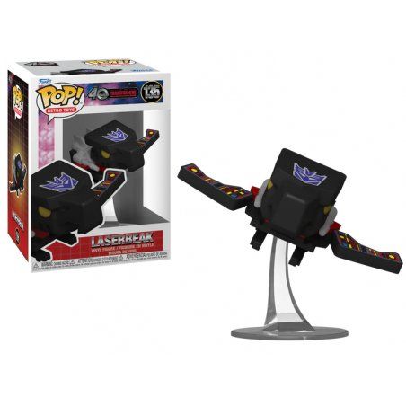 TRANSFORMERS G1 - POP Retro Toys N° 135 - Laserbeak avec Chase