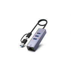 USB-A/C 3,1 GIGABIT ETHERNET W/ CONVERTER USB-C