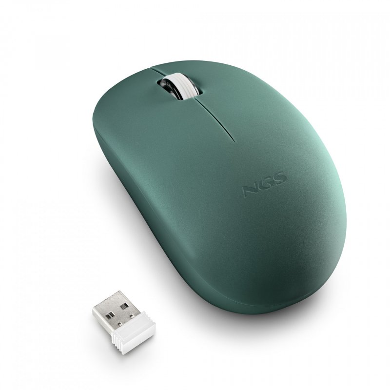 Souris sans fil NGS Fog Pro (Vert)