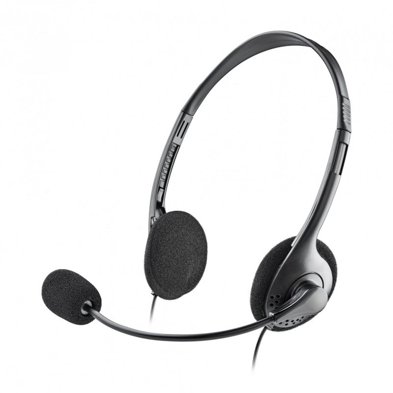 NGS MS103 MAX Casque Avec fil Arceau Appels/Musique Noir