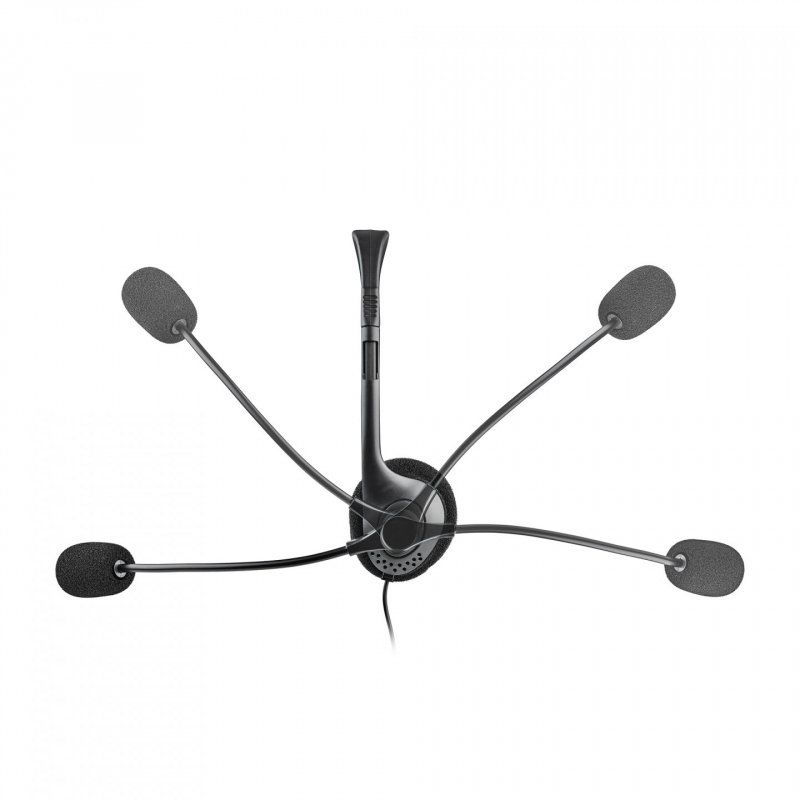 NGS MS103 MAX Headset Wired Head-band Calls/Music Black