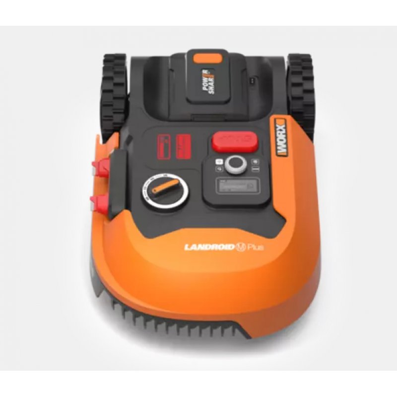 WORX WR165E lawn mower Robotic lawn mower Battery Black, Orange