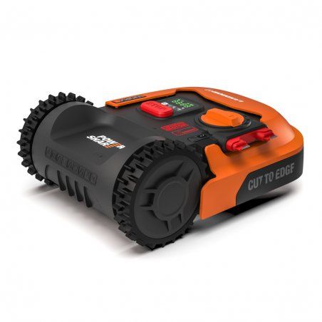 WORX WR141E lawn mower Robotic lawn mower Battery Black, Orange