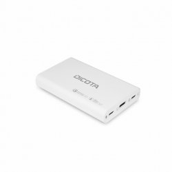 3-Port GaN Desktop-Ladegerät 65 Watt (weiß, 1x USB-A, 2x USB-C PD 3.0, GaN-Technologie)