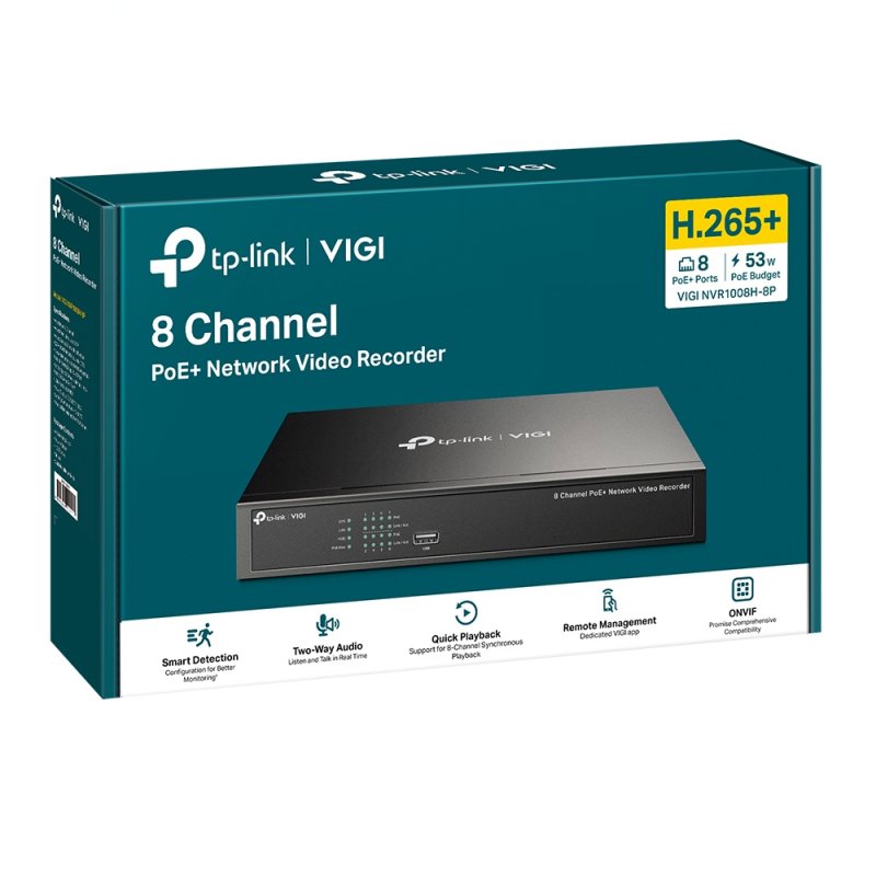 TP-LINK 8 Channel PoE NVR