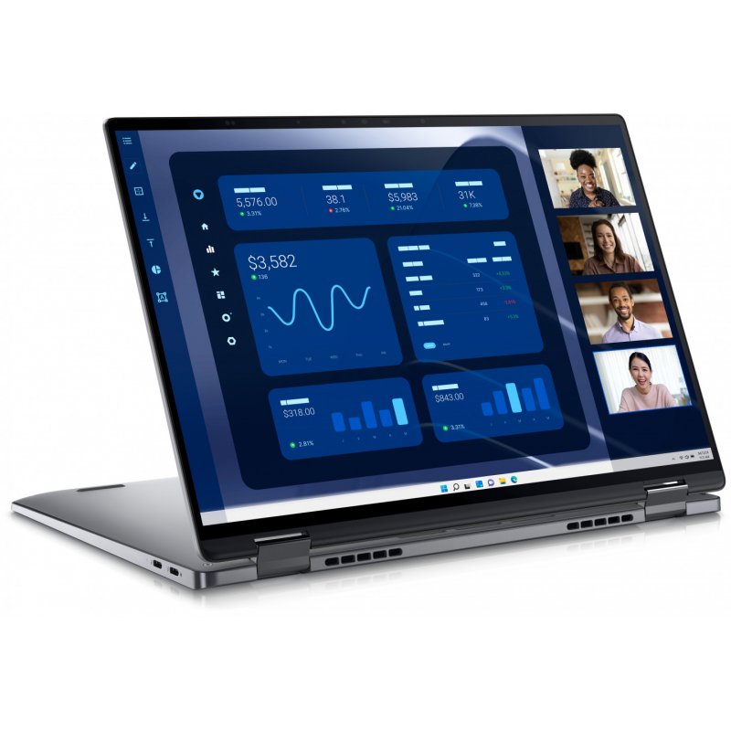 DELL Latitude 9450 2-in-1 Intel Core Ultra 7 165U Hybrid (2-in-1) 35.6 cm (14") Touchscreen Quad HD 16 GB