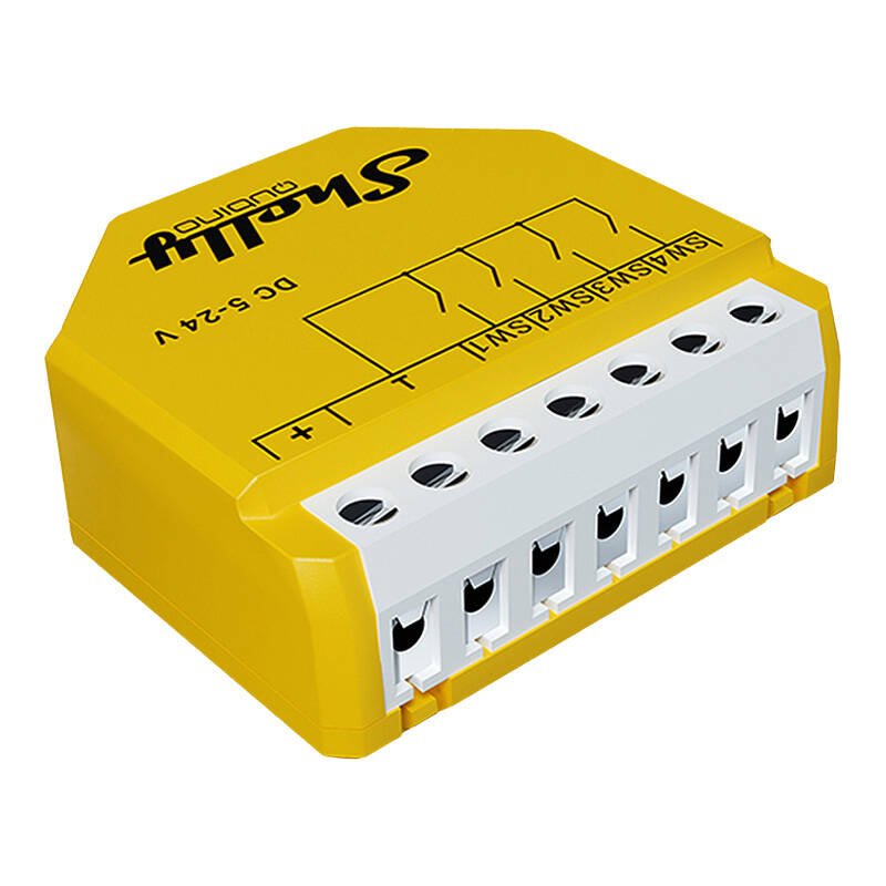 Qubino Wave i4 DC (gelb)