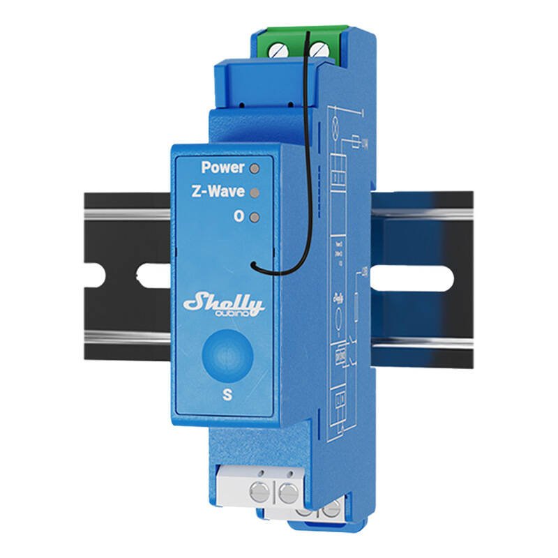Shelly Relais "Wave Pro 1" max 16A Z-Wave DIN-Rail